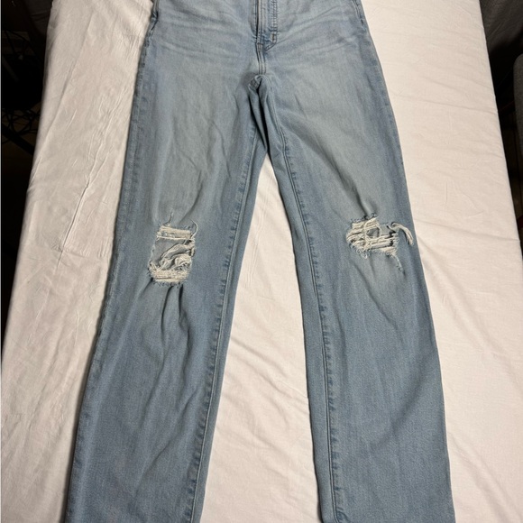 Madewell The‎ Perfect Vintage Straight Jean Women's Size 25 Blue Denim - Picture 1 of 15